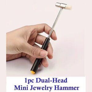 1pc Dual-Head Mini Jewelry Hammer